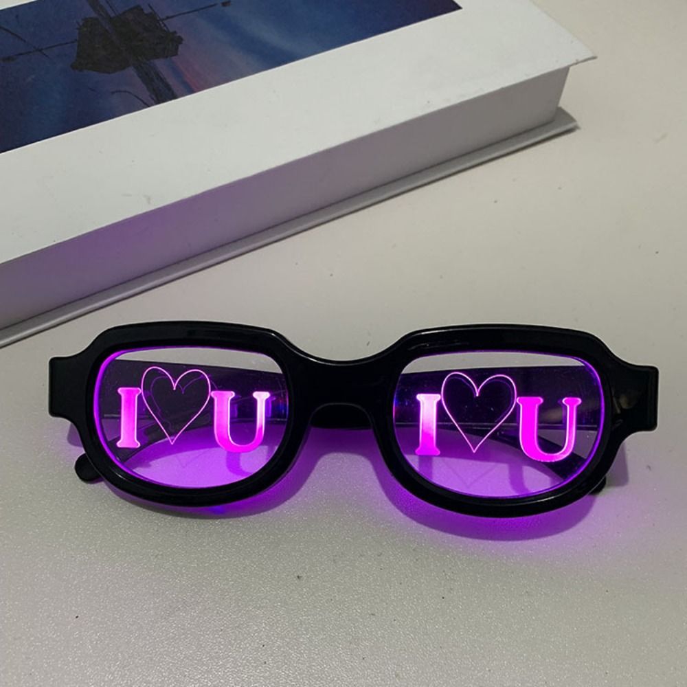 Glow In The Dark Party Glasses - Очки с LED-подсветкой для создания специальных