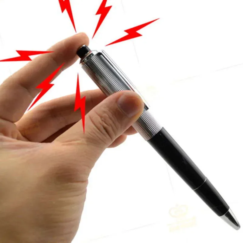 1 шт. Креативная ручка-электро – обзор и цена Shock Pen Prank Toy