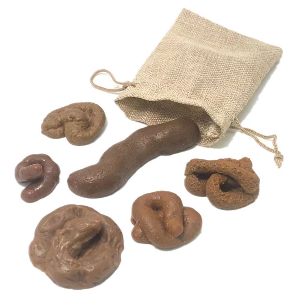 6 шт., шуточный гаджет, хлюпаю – обзор и цена Fake Poop Gag Gift