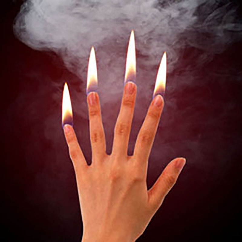 4 шт./компл., огонь на палец,  – обзор и цена Thumb Tip Magic Trick Set