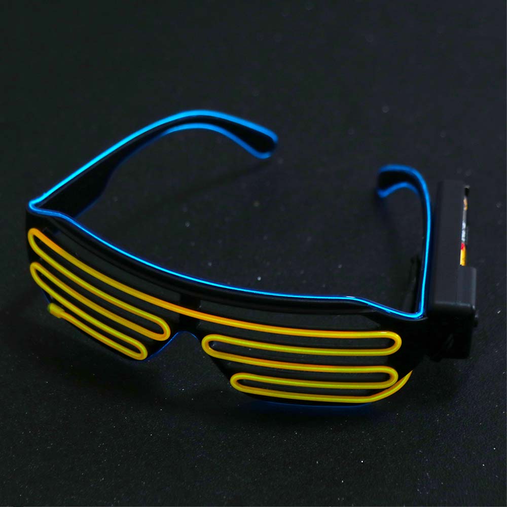Модные беспроводные LED-очки с – обзор и цена Glow In The Dark Party Glasses