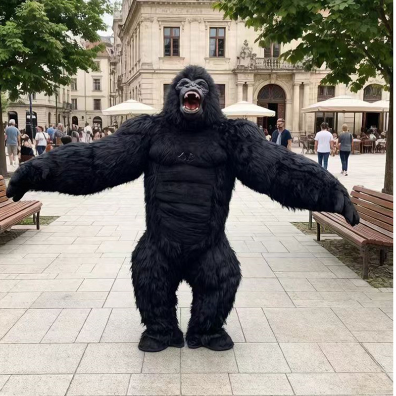 Надувной костюм гориллы-талисм – обзор и цена Inflatable Dinosaur Costume Adult