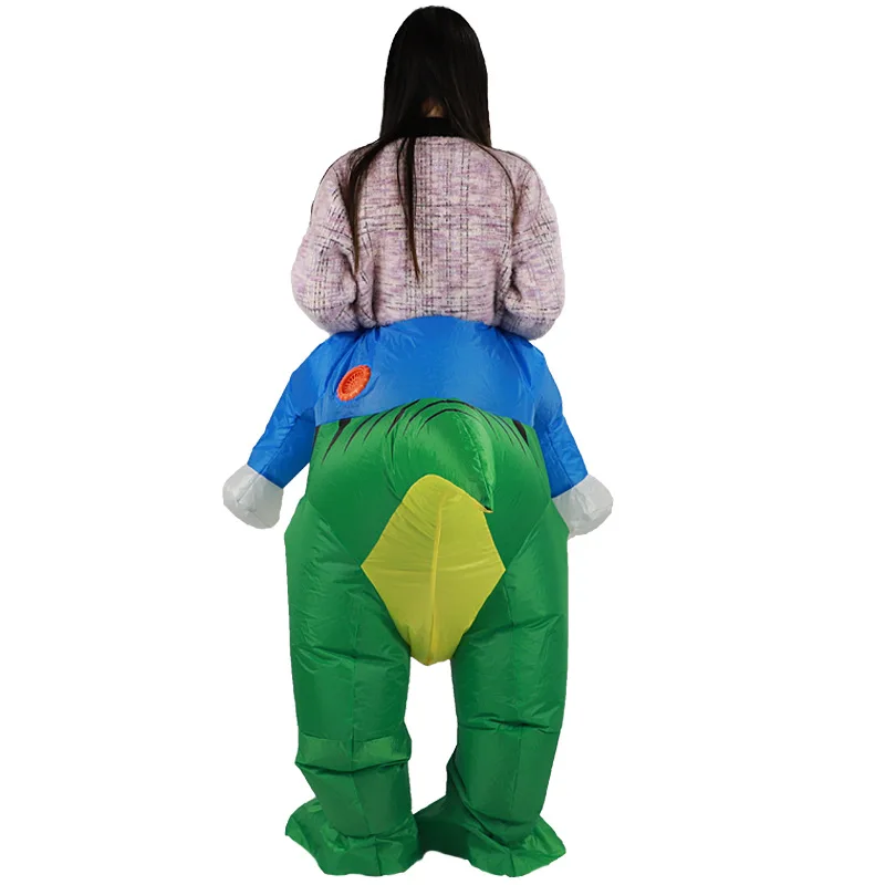 Надувной костюм Тираннозавра Р – обзор и цена Inflatable Dinosaur Costume Adult