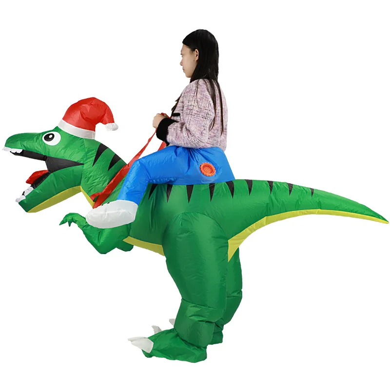Надувной костюм Тираннозавра Р – обзор и цена Inflatable Dinosaur Costume Adult